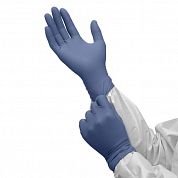 62881 Нитриловые перчатки Kimtech Opal тёмно-синие, 24 см, размер S, 100 пар