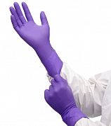 97614 Нитриловые лабораторные перчатки Kimtech Science Purple Nitrile Extra, 25 пар, размер XL